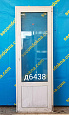 Дверь пластиковая Б/У 2100(в)х740(ш)