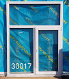 Пластиковое окно Б/У 1800(в) 1240 ОБ х 1330(ш)