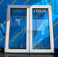 Пластиковое окно Б/У 1500(в)х1500(ш)