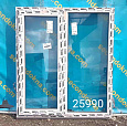 Пластиковое окно НОВОЕ 1370(в)х1200(ш)