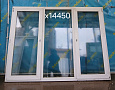 Пластиковое окно Б/У 1550(в)х2080(ш)
