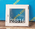 Пластиковое окно Б/У 540(в)х600(ш)
