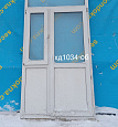 Балконный блок пластиковый Б/У 2110(в)х1280(ш)
