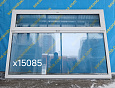 Пластиковое окно Б/У 1400(в) 540 ОБ х 2100(ш)
