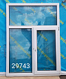 Пластиковое окно Б/У 1800(в) 1240 ОБ х 1330(ш)