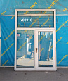 Пластиковое окно Б/У 2120(в) 1460 ОБ х 1440(ш)