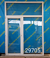 Пластиковое окно Б/У 2330(в) 1740 ОБ х 1660(ш)