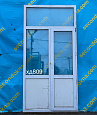 Балконный блок пластиковый Б/У 2720(в)х1360(ш)