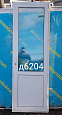 Дверь пластиковая Б/У 2220(в)х740(ш)