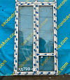 Балконный блок пластиковый Б/У 2340(в)х1360(ш)