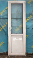 Дверь пластиковая Б/У 2140(в)х680(ш)
