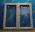 Пластиковое окно НОВОЕ 1380(в)х1470(ш)