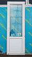 Дверь пластиковая Б/У 2190(в)х760(ш)