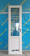 Дверь пластиковая Б/У 2280(в)х640(ш)
