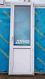 Дверь пластиковая Б/У 2180(в)х730(ш)