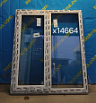 Пластиковое окно НОВОЕ 1370(в)х1200(ш)