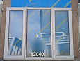 Пластиковое окно Б/У 1650(в)х2130(ш)