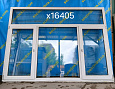 Пластиковое окно Б/У 1760(в) 1300 ОБ х 2420(ш)