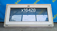 Пластиковое окно Б/У 550(в)х1170(ш)