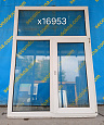 Пластиковое окно Б/У 1800(в) 1240 ОБ х 1320(ш)