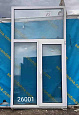 Пластиковое окно Б/У 2310(в) 1550 ОБ х 1270(ш)