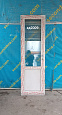 Дверь пластиковая Б/У 2120(в)х650(ш)