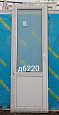 Дверь пластиковая Б/У 2220(в)х750(ш)